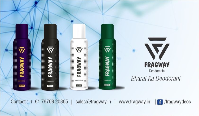 Fragway Kick Starts Deodorant Products in Indian Market